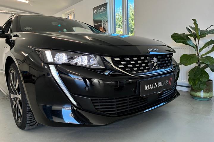 Sort Peugeot 508 fra 2020