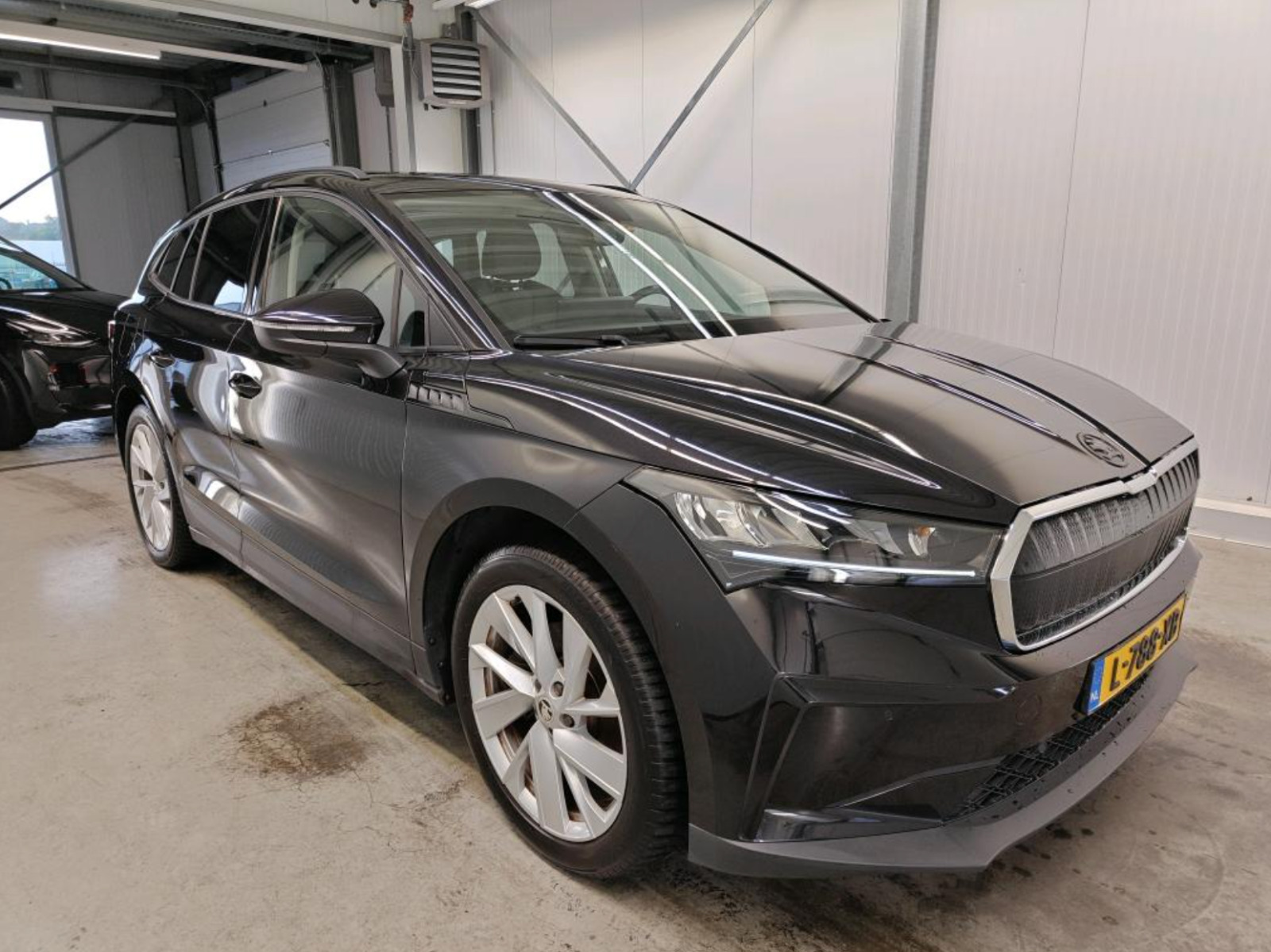 Sort Skoda Enyaq fra 2021