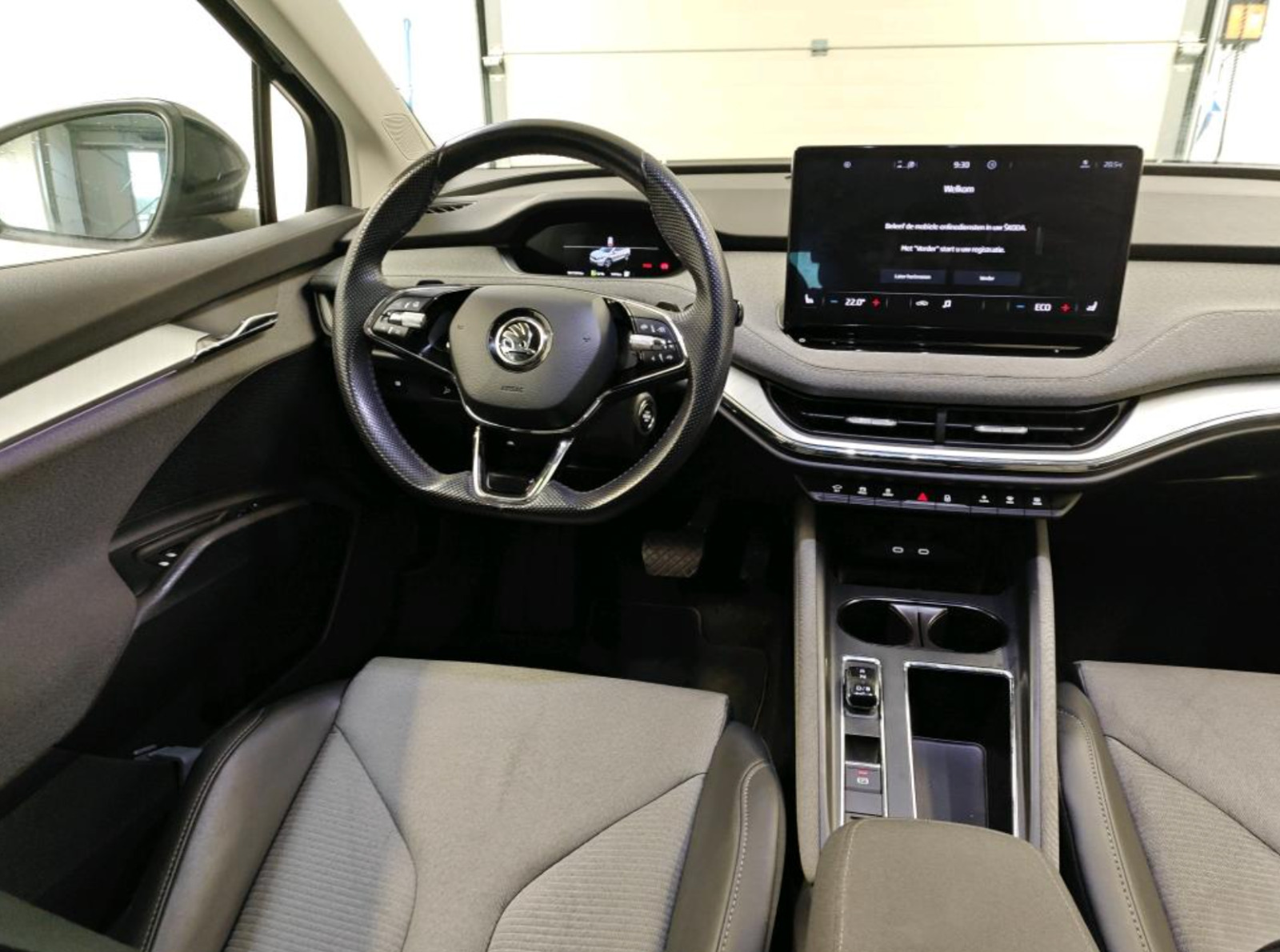 Sort Skoda Enyaq fra 2021