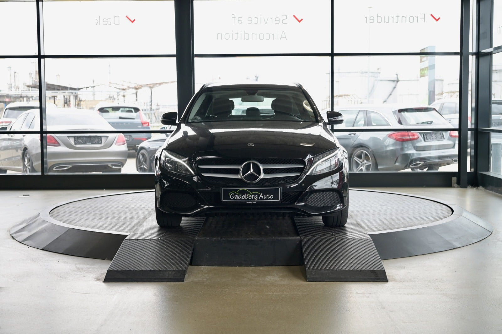 Sort Mercedes C220 d fra 2018