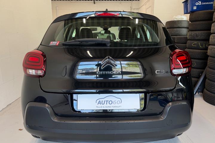 Sort Citroën C3 fra 2018