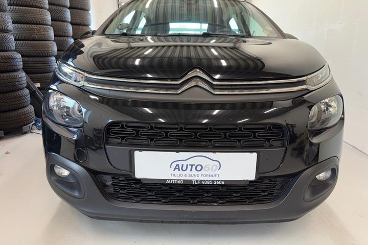 Sort Citroën C3 fra 2018
