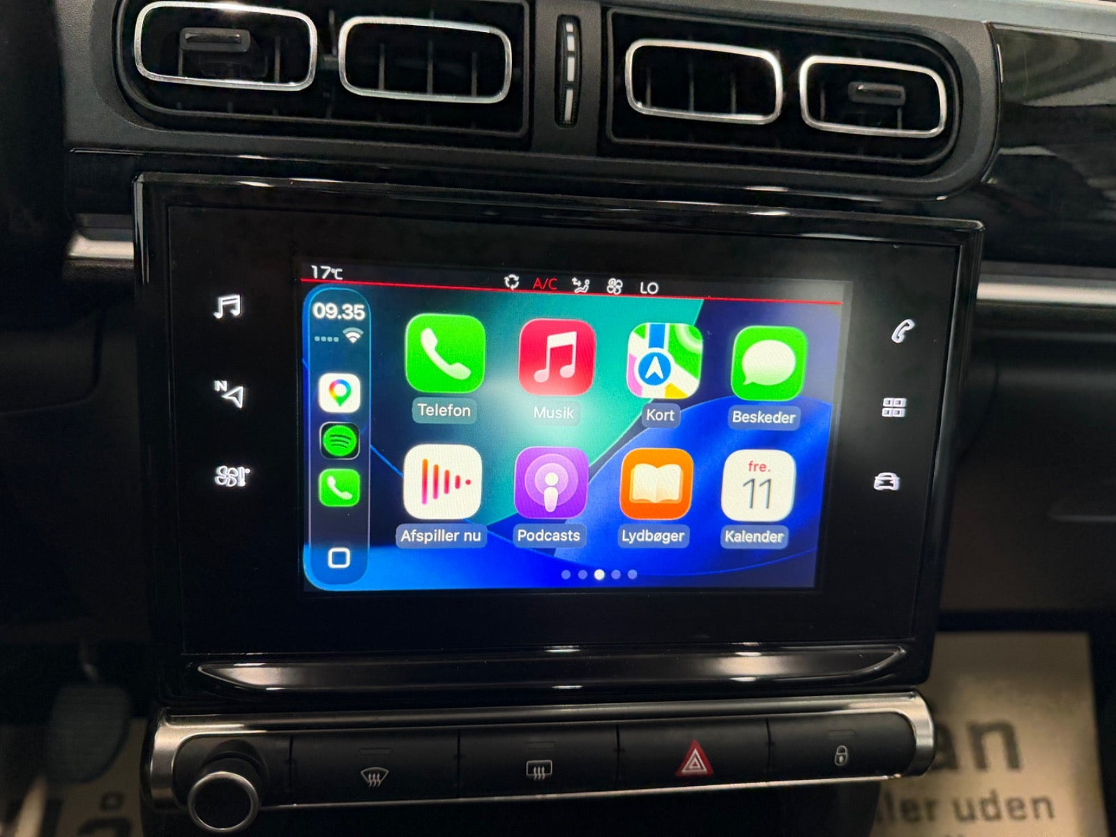 Sort Citroën C3 fra 2018
