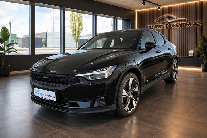 Sort Polestar 2 fra 2023