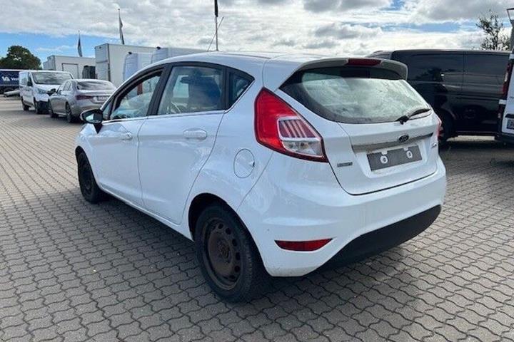 Hvid Ford Fiesta fra 2017