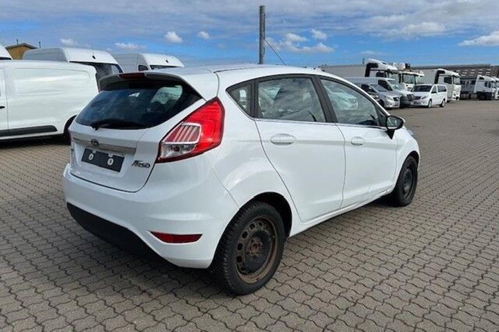 Hvid Ford Fiesta fra 2017