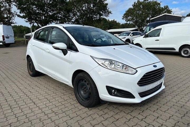 Hvid Ford Fiesta fra 2017