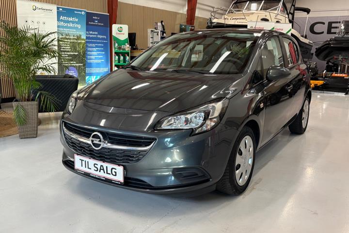 Grå Opel Corsa fra 2018