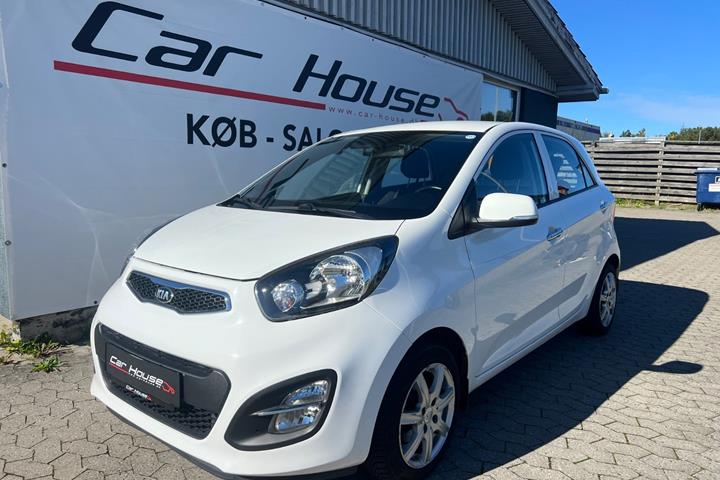 Hvid Kia Picanto fra 2013