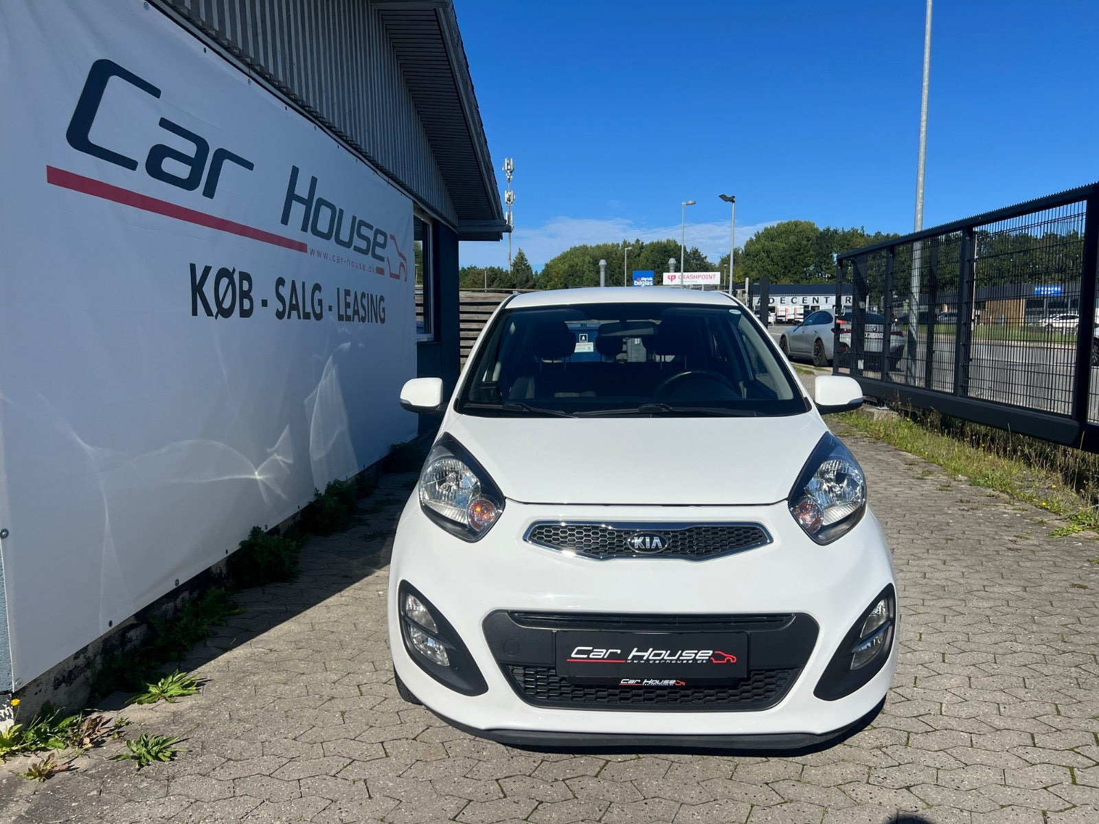 Hvid Kia Picanto fra 2013