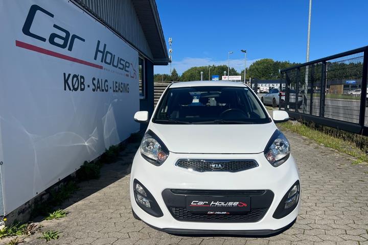 Hvid Kia Picanto fra 2013