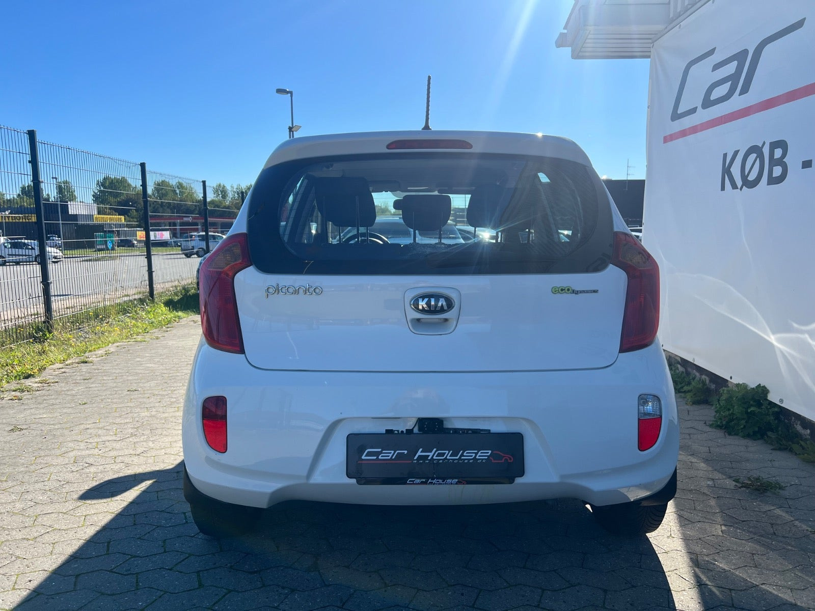 Hvid Kia Picanto fra 2013