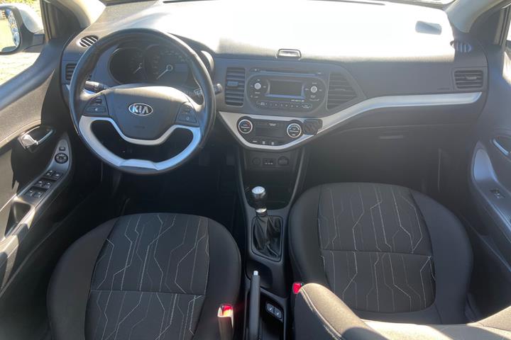 Hvid Kia Picanto fra 2013