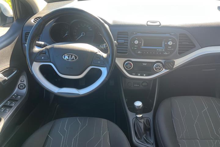Hvid Kia Picanto fra 2013