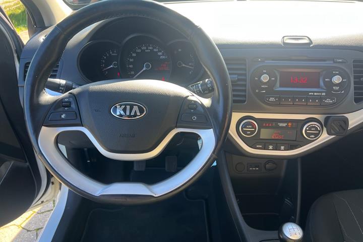 Hvid Kia Picanto fra 2013