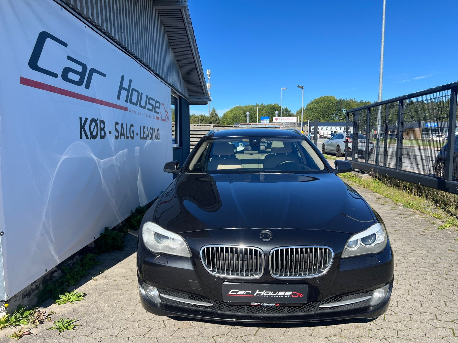 Brun BMW 525d fra 2012