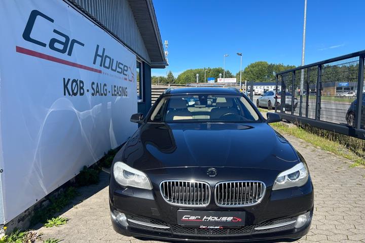 Brun BMW 525d fra 2012