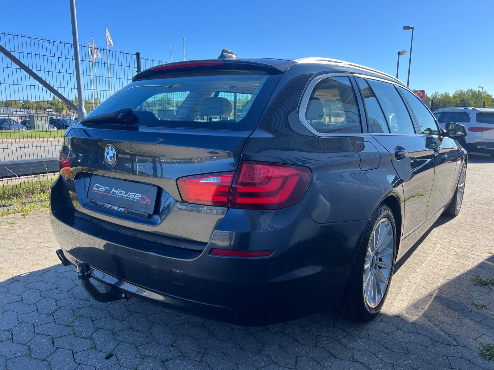 Brun BMW 525d fra 2012