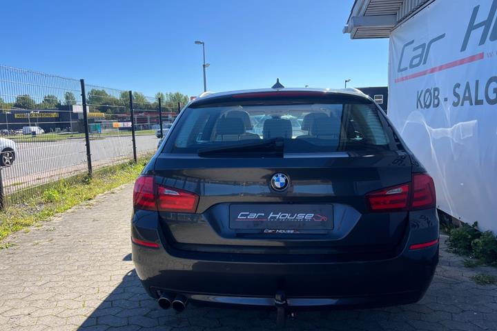 Brun BMW 525d fra 2012