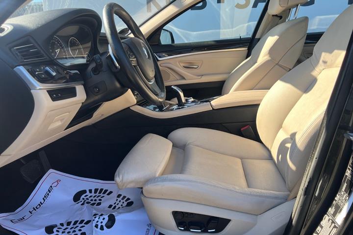 Brun BMW 525d fra 2012