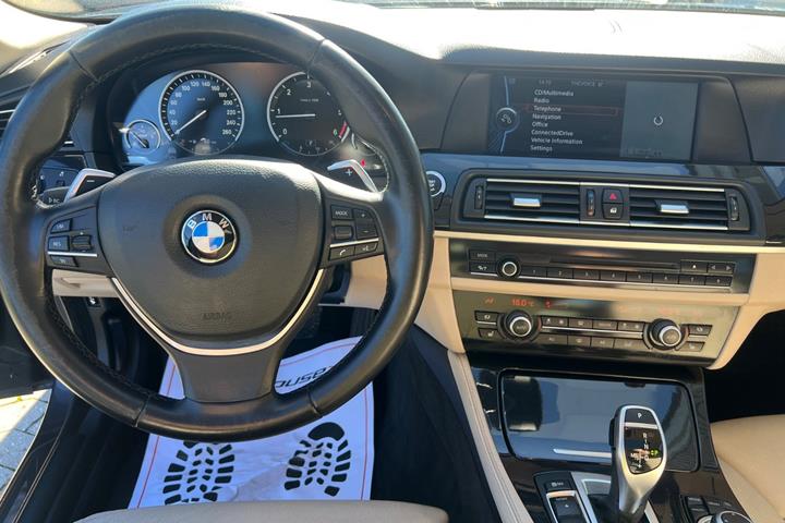 Brun BMW 525d fra 2012