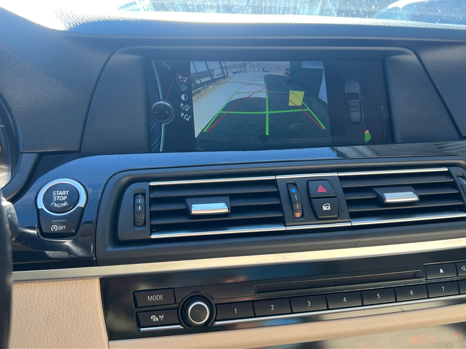 Brun BMW 525d fra 2012