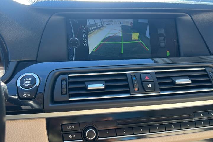 Brun BMW 525d fra 2012