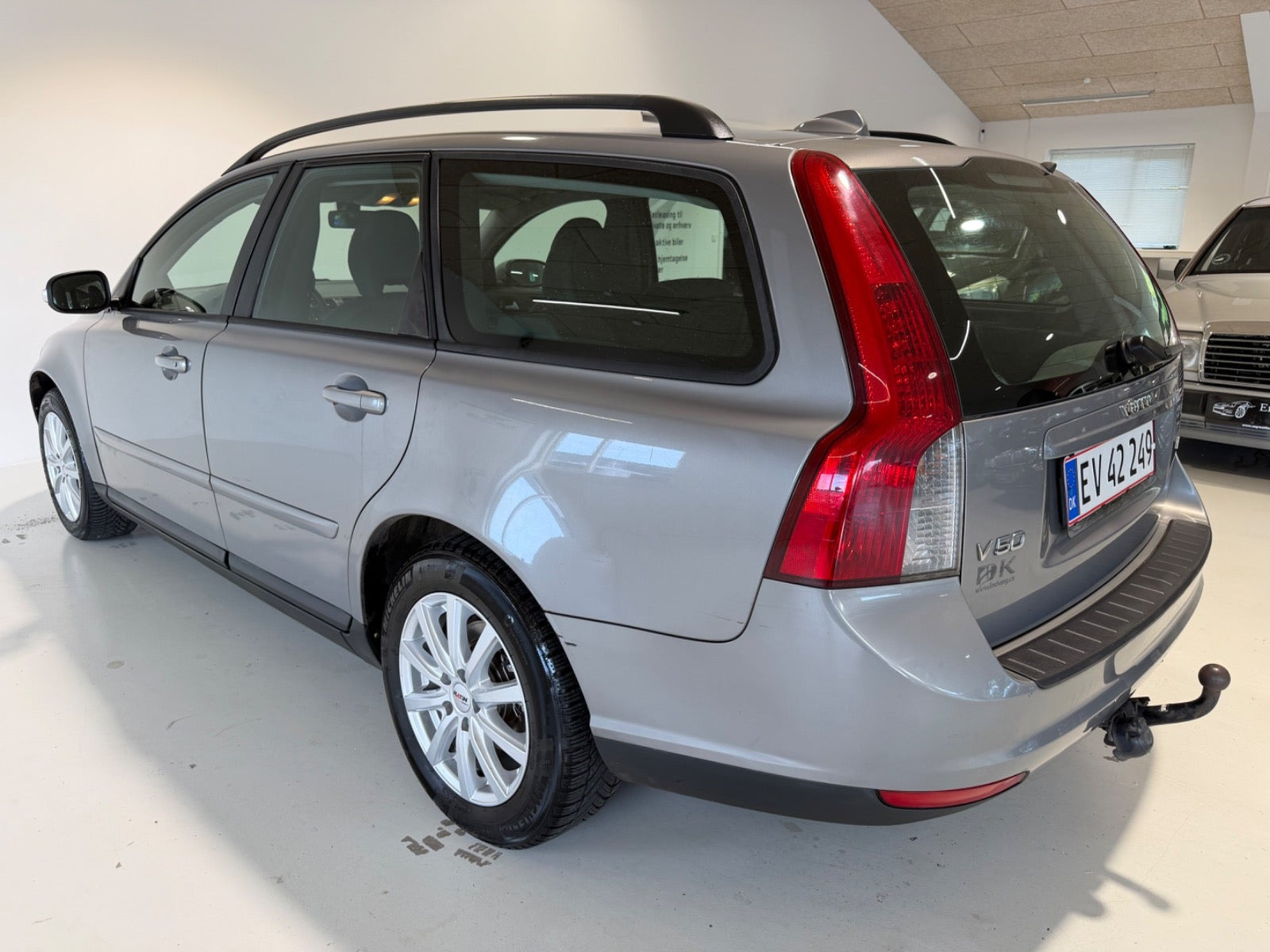 Sølv Volvo V50 fra 2009