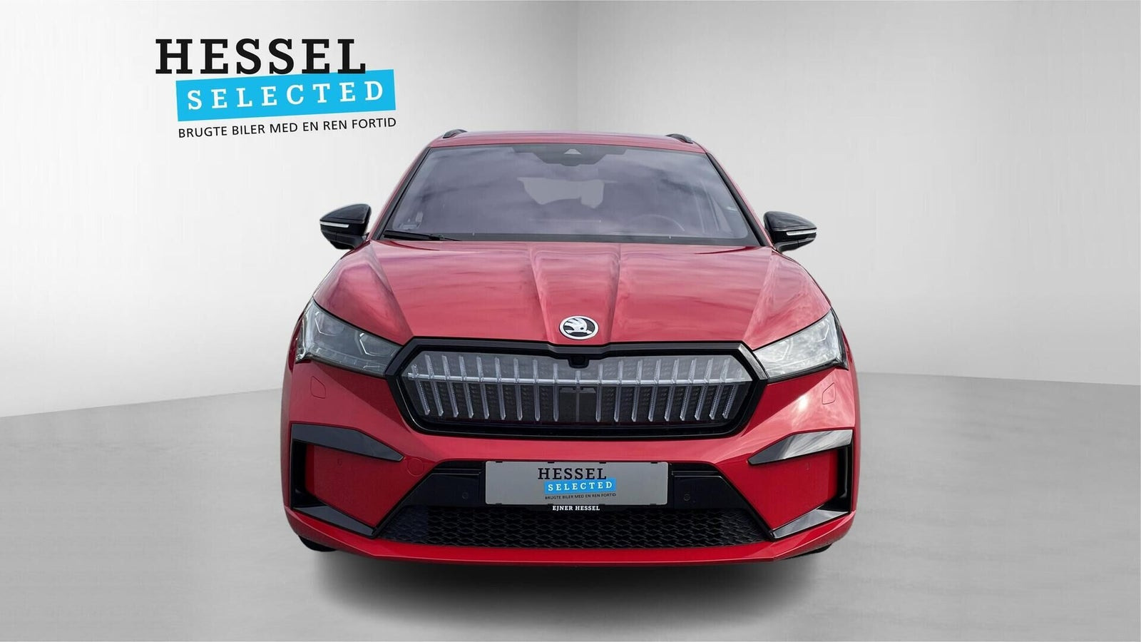 Rød Skoda Enyaq fra 2024