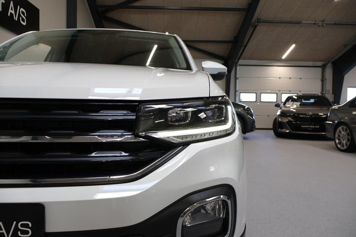 Hvid VW T-Cross fra 2021