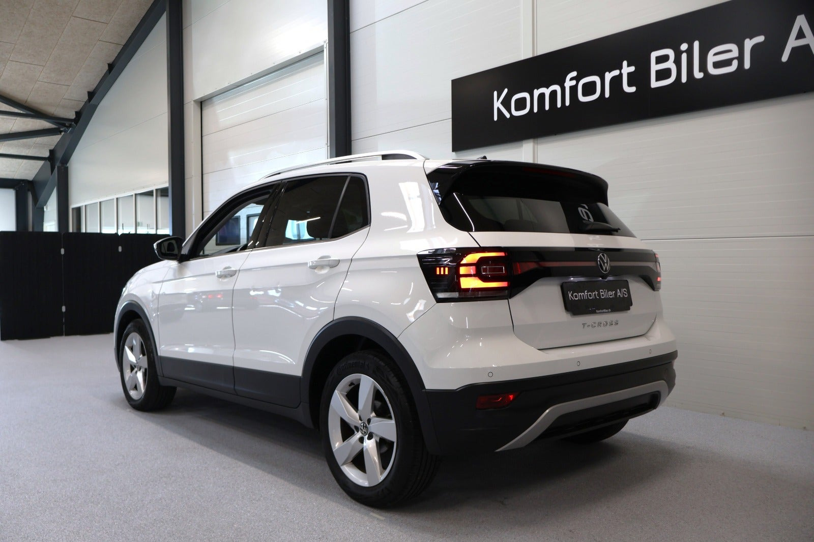 Hvid VW T-Cross fra 2021