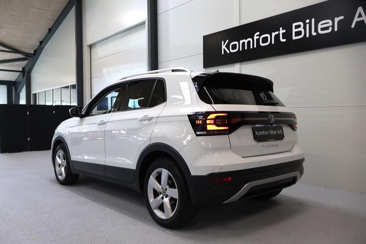 Hvid VW T-Cross fra 2021