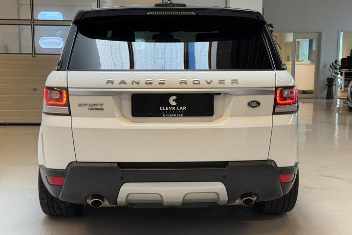 Hvid Land Rover Range Rover sport fra 2017