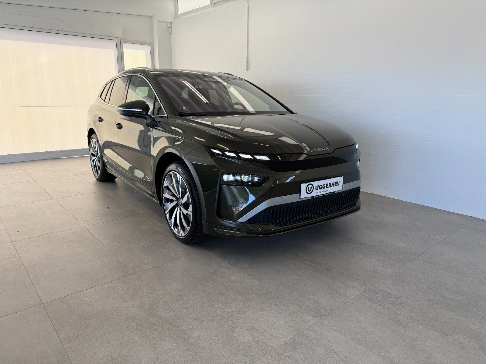 Grøn Skoda Enyaq fra 2027