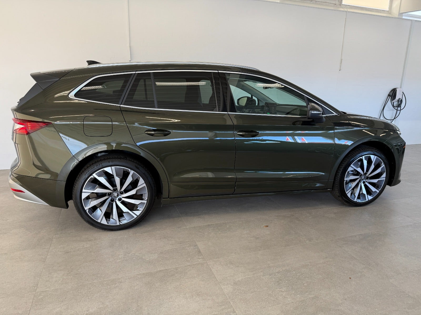 Grøn Skoda Enyaq fra 2027
