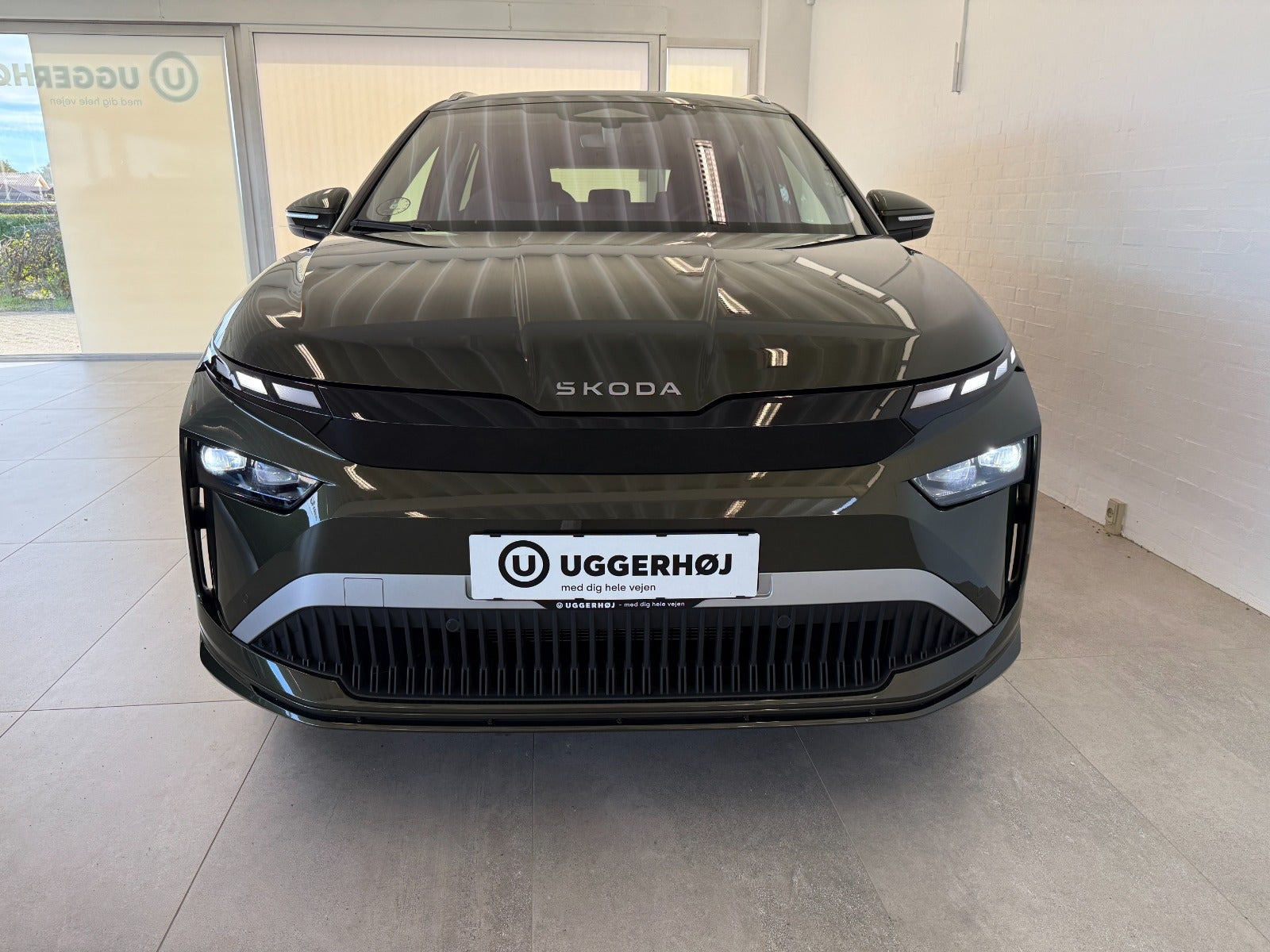 Grøn Skoda Enyaq fra 2027