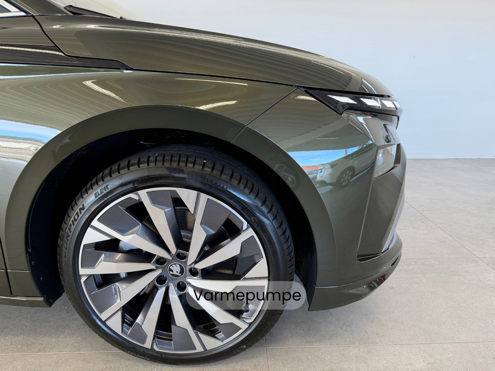 Grøn Skoda Enyaq fra 2027