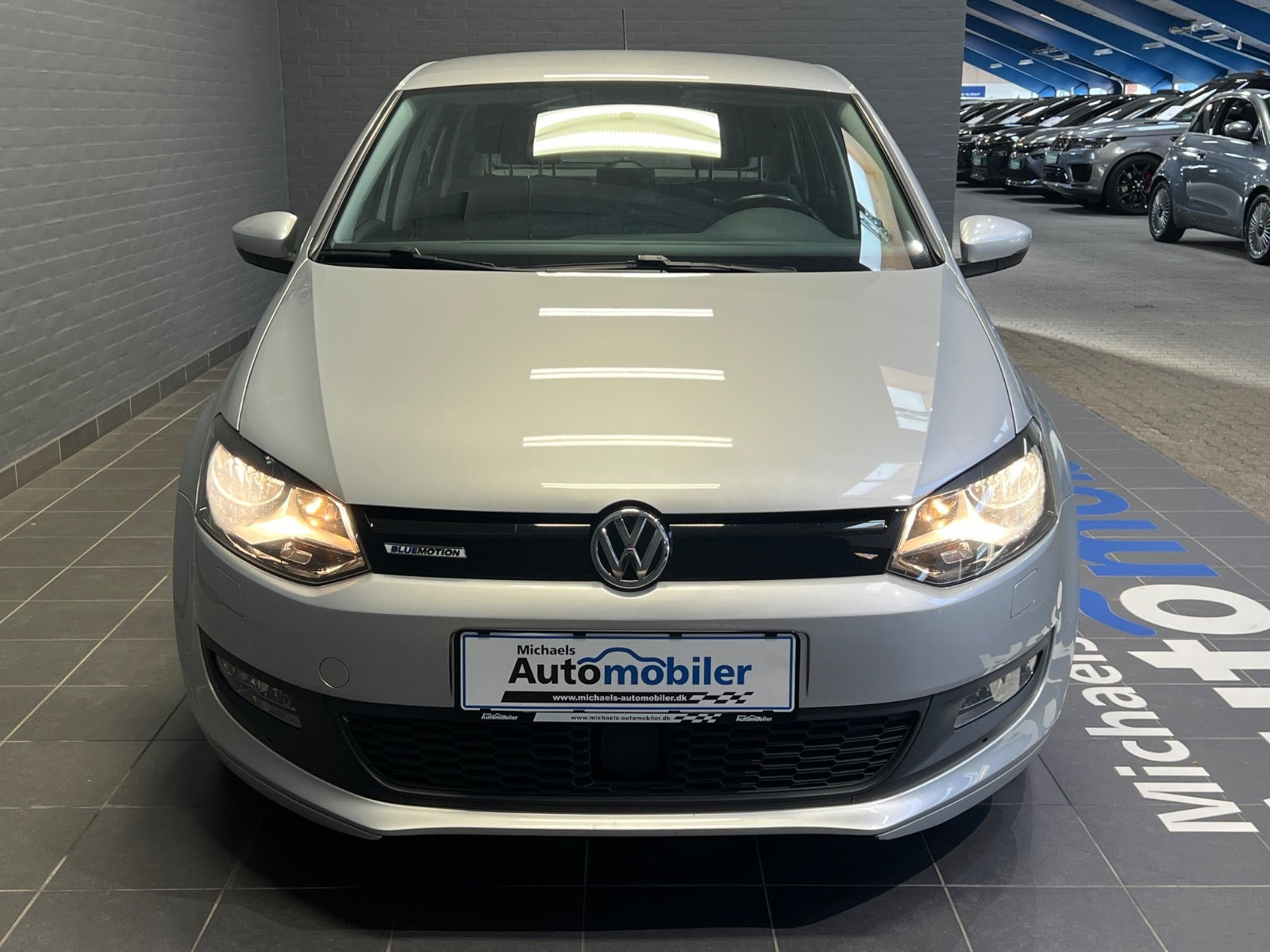 Sølv VW Polo fra 2017