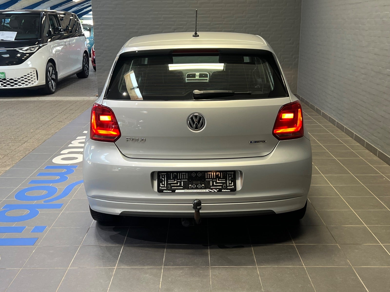 Sølv VW Polo fra 2017