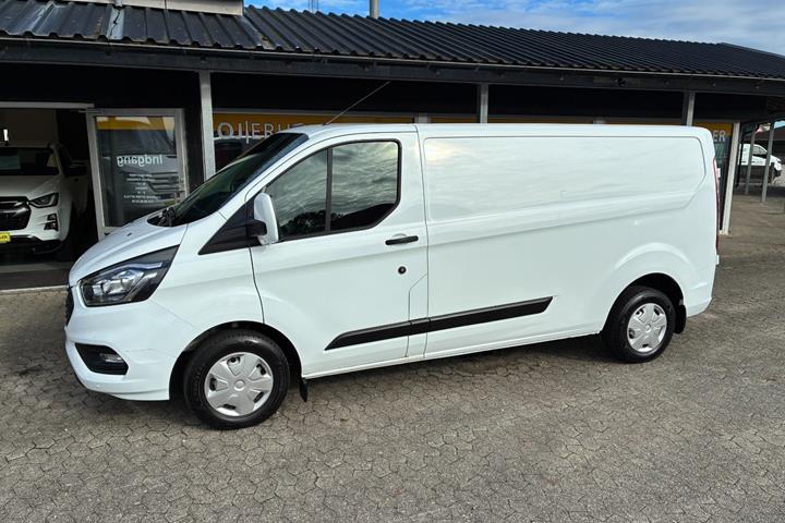 Hvid Ford Transit Custom 300 L2 fra 2021