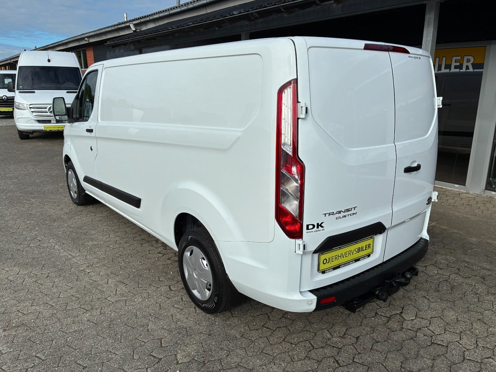 Hvid Ford Transit Custom 300 L2 fra 2021