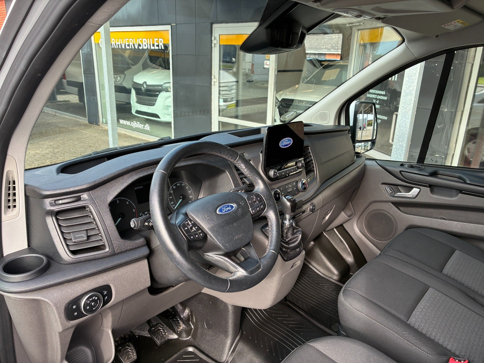 Hvid Ford Transit Custom 300 L2 fra 2021