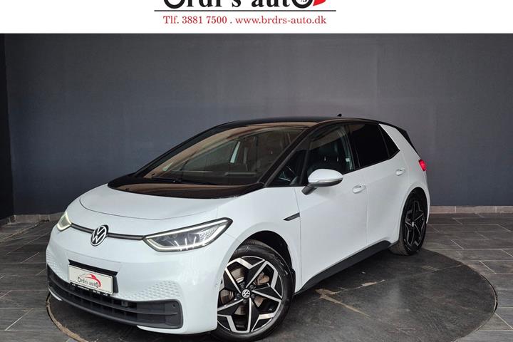 Hvid VW ID.3 fra 2022