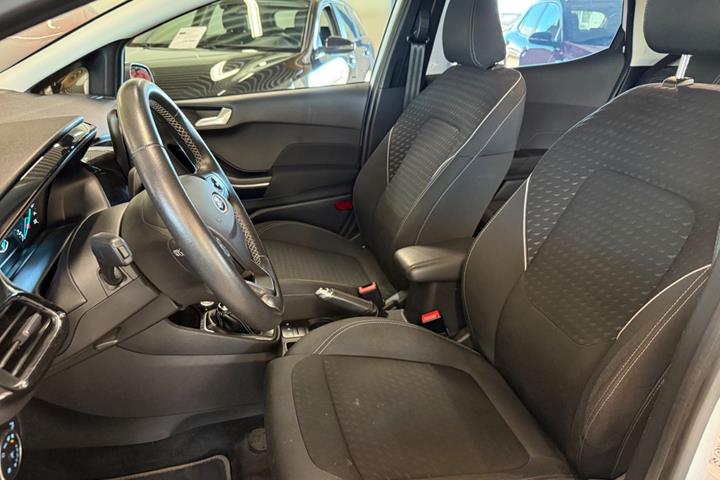 Hvid Ford Fiesta fra 2018