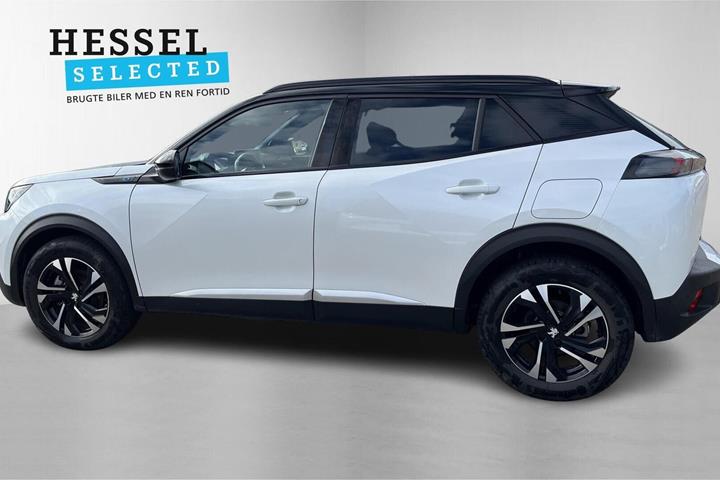 Hvid Peugeot e-2008 fra 2023