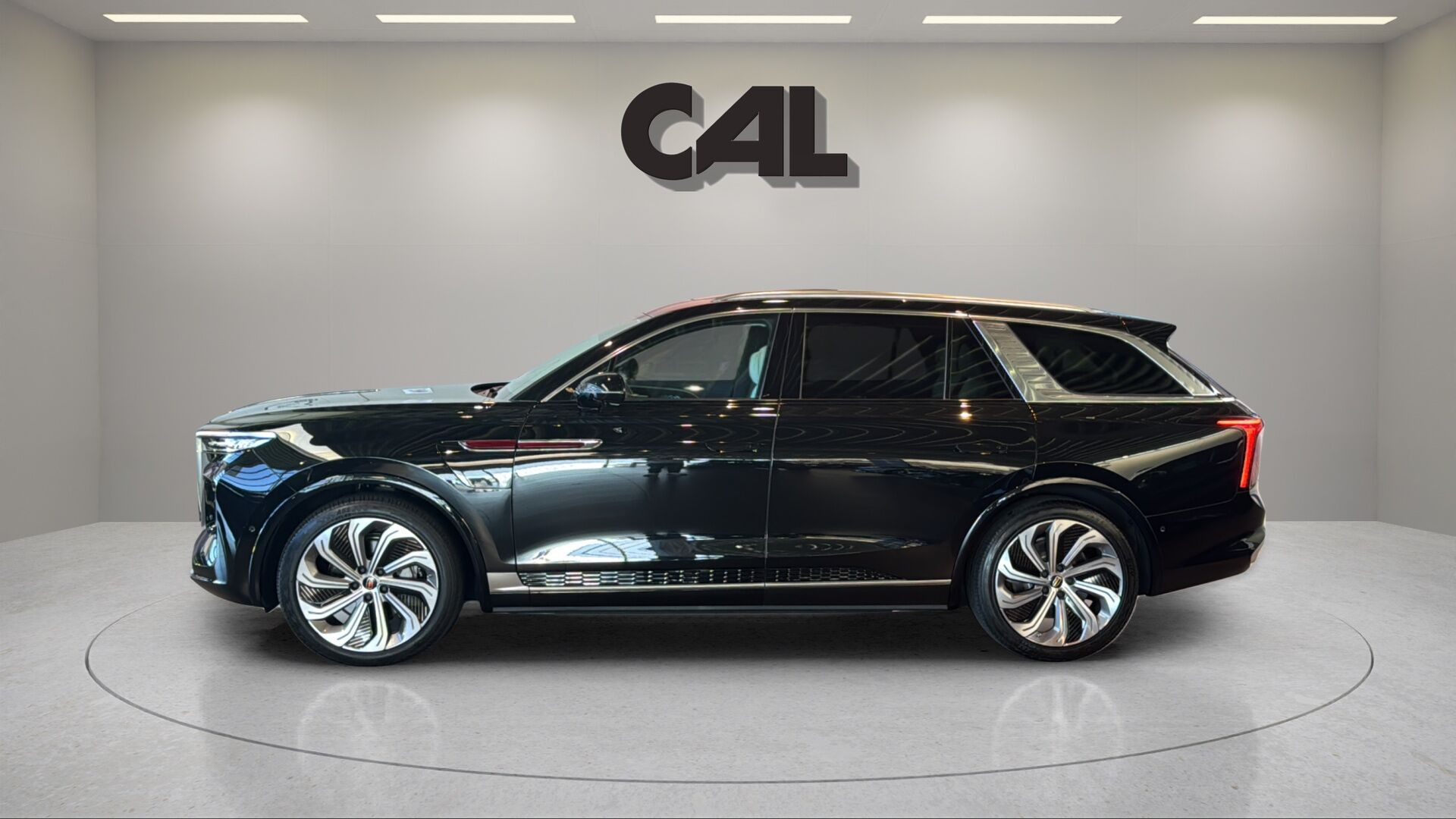 Sort Hongqi E-HS9 fra 2024