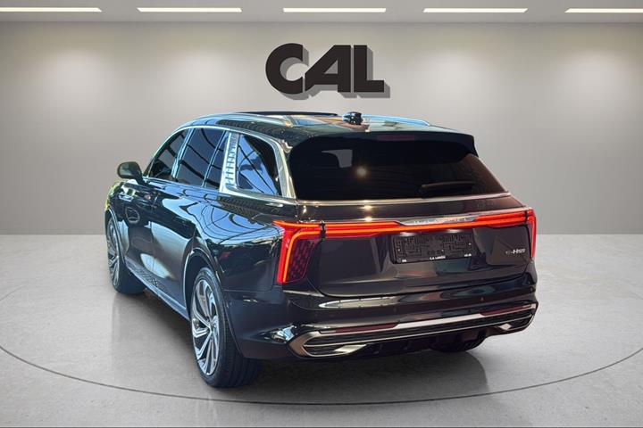 Sort Hongqi E-HS9 fra 2024