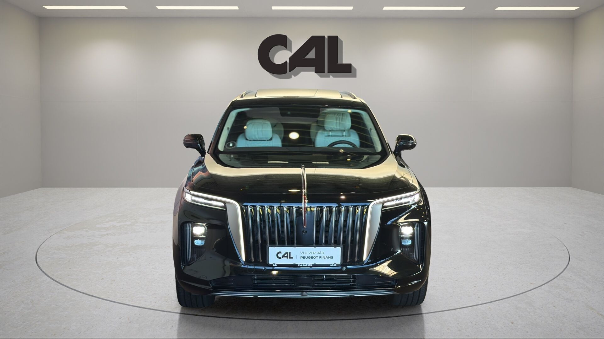 Sort Hongqi E-HS9 fra 2024