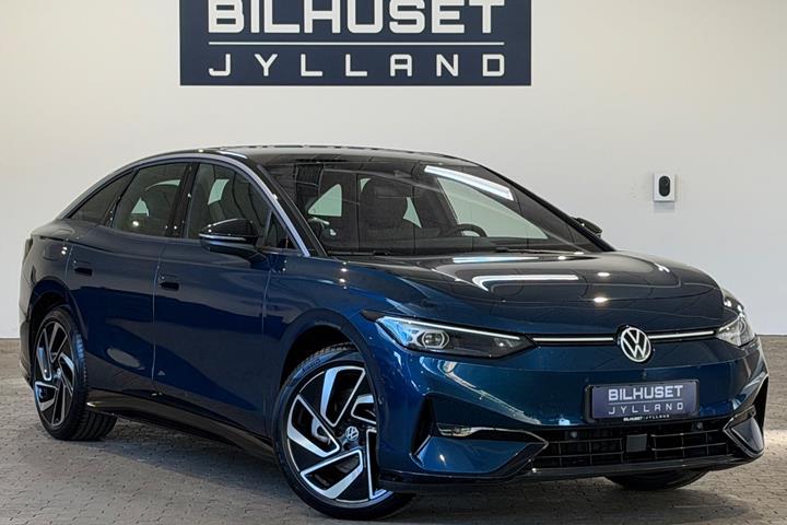 Blå VW ID.7 fra 2024