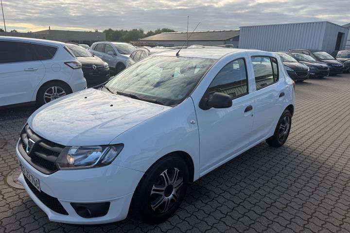 Hvid Dacia Sandero fra 2016